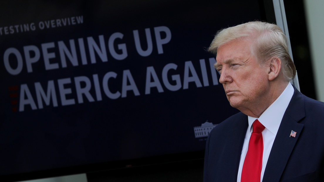 "No estamos contentos con China": Trump anuncia que EE.UU. realiza "serias investigaciones" sobre el brote de coronavirus