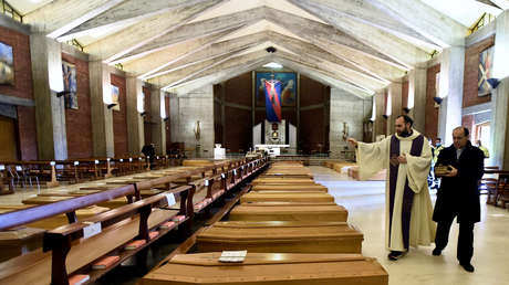 Cierra el principal crematorio de Milán por un mes debido a la gran cantidad de cuerpos pendientes de incinerar