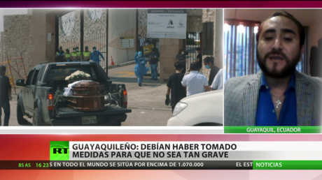 Guayaquileño denuncia que las autoridades deberían haber tomado medidas para evitar la grave crisis sanitaria por el coronavirus en Ecuador