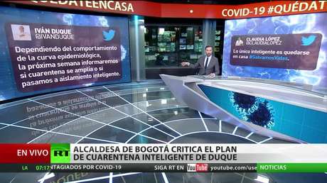 Colombia: La alcaldesa de Bogotá critica el plan de aislamiento inteligente de Iván Duque