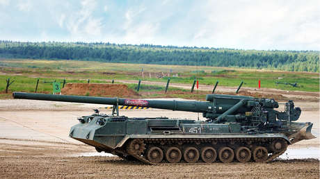 Rusia termina la modernización de un cañón-obús que es considerado una de las más potentes piezas de artillería del mundo