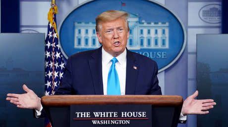 Trump amenaza a la OMS con "una suspensión muy poderosa" de pagos por desacuerdos sobre el covid-19 y la acusa de "estar muy centrada en China"