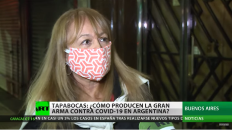 Tapabocas: ¿cómo producen la gran arma contra el covid-19 en Argentina?