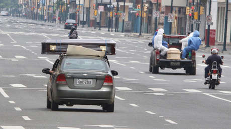 Ecuador eleva cifra de muertos confirmados por coronavirus a 421 y hay 8.450 contagiados