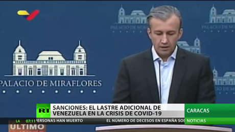 Venezuela asegura que las sanciones de EE.UU. impiden acceder a medicamentos