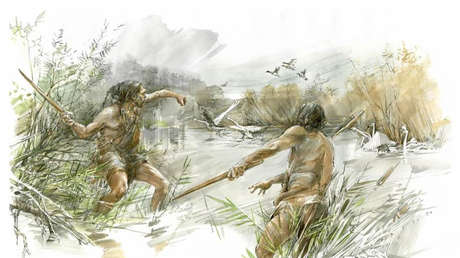 FOTOS: Descubren en Alemania un arma de madera utilizada por los predecesores de los neandertales hace 300.000 años