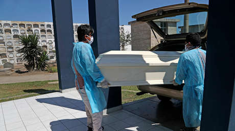 Perú registra 484 muertes por coronavirus y la cifra de contagios alcanza los 17.837