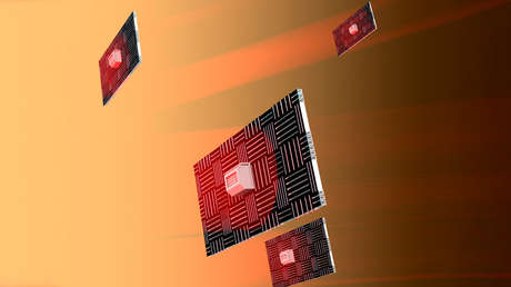 FOTOS: Desarrollan una aeronave del tamaño de una mosca para explorar la superficie marciana