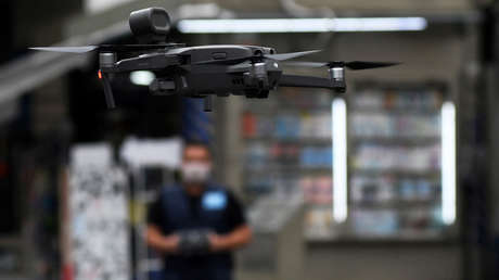 Emplean drones en EE.UU. para detectar síntomas del coronavirus