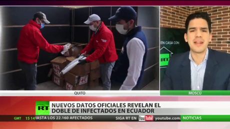 Nuevos datos oficiales revelan el doble de infectados con coronavirus en Ecuador