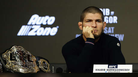 La UFC revela cuándo volverá Khabib Nurmagomédov a pelear para defender su título