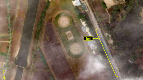 FOTO: Captan un tren probablemente perteneciente a Kim Jong-un cerca de su residencia en medio de los rumores sobre la muerte del líder norcoreano