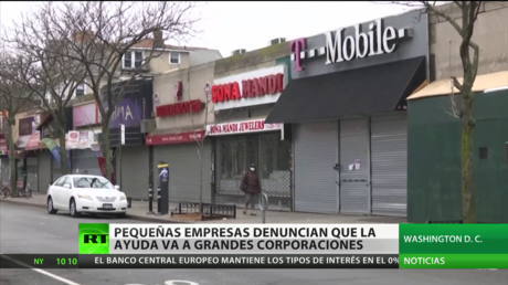EE.UU.: Las pymes denuncian que casi todas las ayudas del Gobierno por el covid-19 van a grandes corporaciones