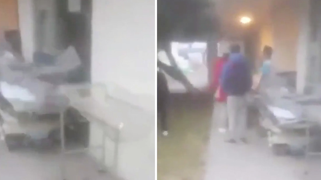 VIDEOS: Personas irrumpen en un hospital de México para saber de sus familiares con covid-19