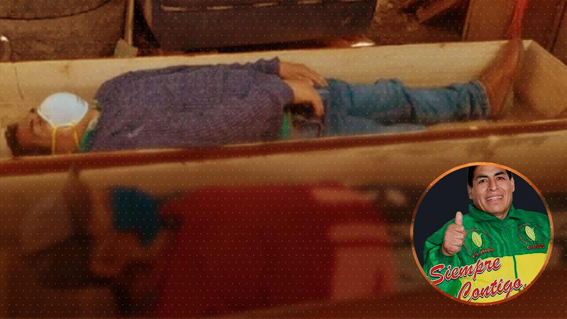 Un alcalde de Perú se hace el muerto en un ataúd para no ser detenido por violar el toque de queda e irse a beber