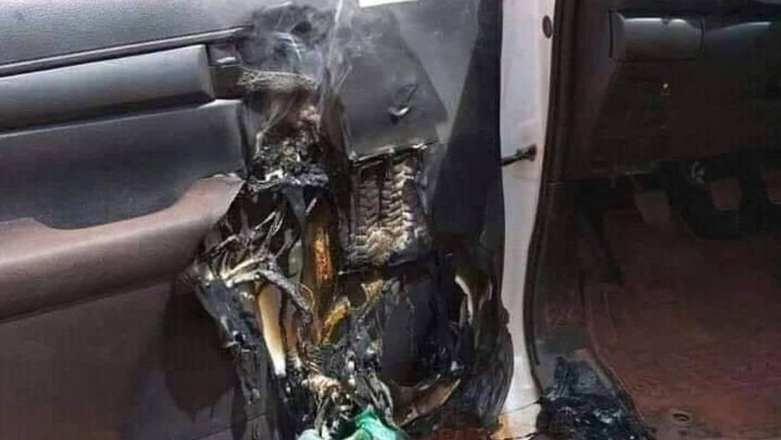 Esto es lo que puede pasar si dejas desinfectante de manos en el interior de un vehículo (FOTO)