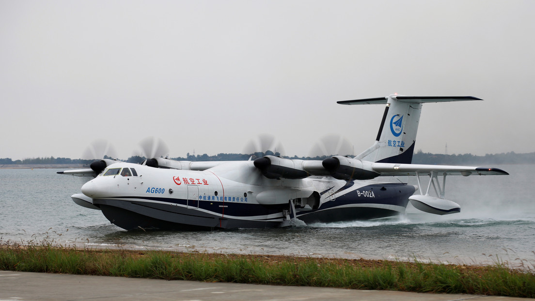 Las primeras pruebas en el mar del hidroavión chino AG600 tendrán lugar en la segunda mitad de 2020 (VIDEO)