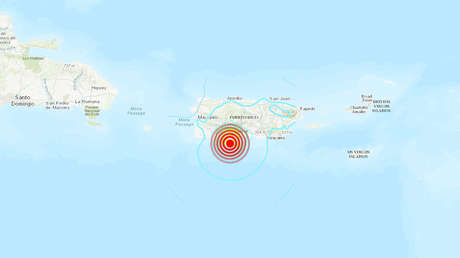 Puerto Rico sufre una serie de sismos de hasta 5,5 de magnitud