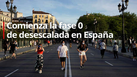 VIDEO: España comienza su fase 0 de desescalada gradual del confinamiento tras la cuarentena por el covid-19