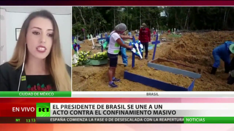 Bolsonaro continúa criticando las medidas de restricción por el covid-19 de los gobernadores