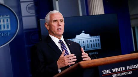 Pence confirma la decisión de reducir el equipo de trabajo contra el coronavirus en las próximas semanas