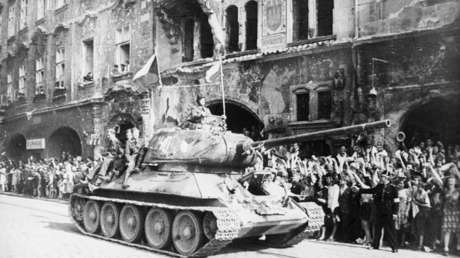 Publican documentos desclasificados sobre la liberación por el Ejército Rojo de la Praga ocupada por los nazis