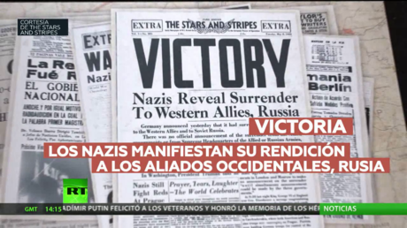 Portadas de los periódicos internacionales en el Día de la Victoria