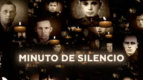 Minuto de silencio por los caídos en la lucha contra el fascismo en la Gran Guerra Patria