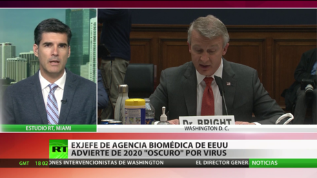 Exjefe de la Agencia Biomédica de EE.UU. advierte de un "oscuro" 2020 por el coronavirus