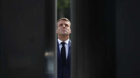 "Ya estábamos desesperados antes del covid": Increpan a Macron durante la visita a un hospital