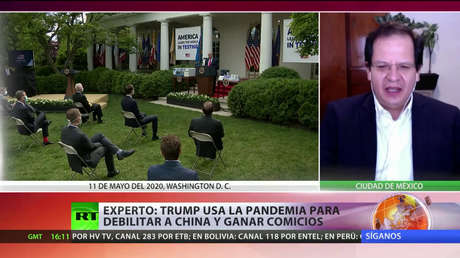 Analista: Trump usa la pandemia para debilitar y "restar capacidades económicas de China"