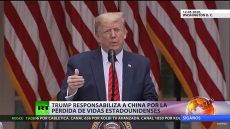 Trump, bajo crítica por insistir en reapertura de la economía del país