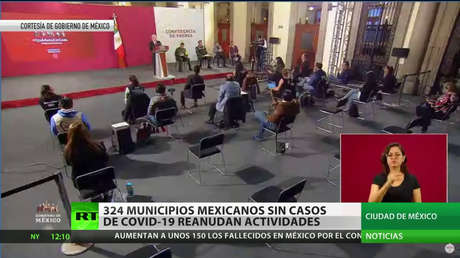 México: 324 municipios libres de coronavirus reanudan sus actividades