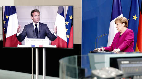 Merkel y Macron proponen crear un fondo de 500.000 millones de euros para la recuperación de la Unión Europea tras la pandemia