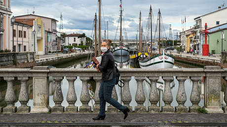 Italia registra 162 muertes diarias por covid-19, casi el doble en comparación con la jornada anterior