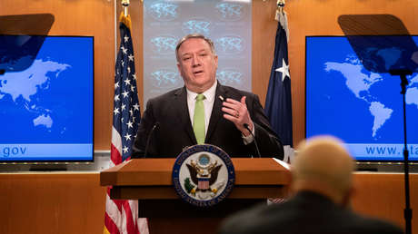 Pompeo: "Los negocios con buques de Irán, Corea del Norte y Siria tienen riesgo de sufrir graves consecuencias"