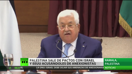 Palestina abandona los convenios con EE.UU. e Israel y los acusa de anexionistas