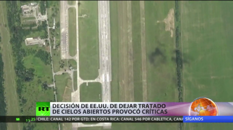 Decisión de EE.UU. de abandonar el Tratado de Cielos Abiertos provoca críticas