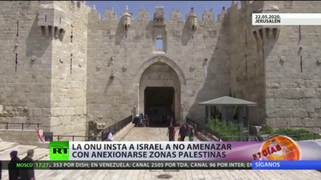 LA ONU insta a Israel a no amenazar con anexionarse territorios palestinos