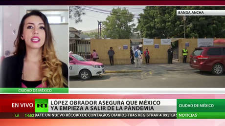 López Obrador asegura que México ya empieza a salir de la pandemia