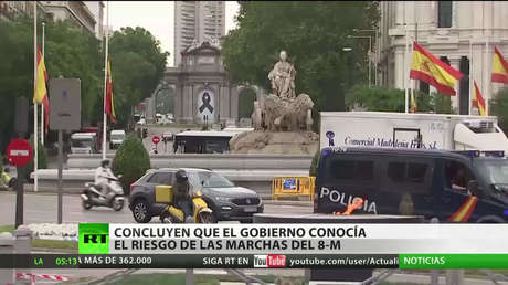 Concluyen que el Gobierno de Madrid conocía el riesgo sanitario de las marchas del 8 de marzo