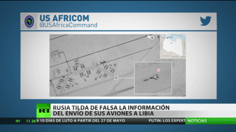 Rusia tilda de falsa la información sobre el envío de aviones militares a Libia