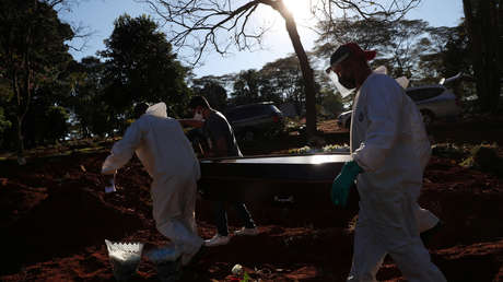 Brasil vuelve a superar las 1.000 muertes por coronavirus en un día y acumula más de 24.500 fallecidos