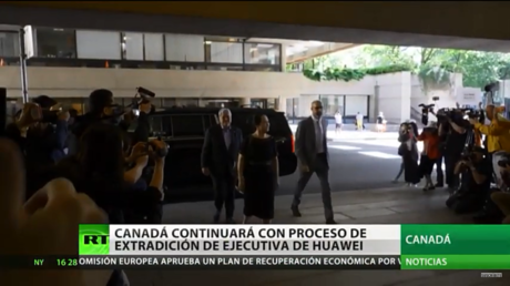 Canadá continuará con el proceso de extradición de la ejecutiva de Huawei a EE.UU.