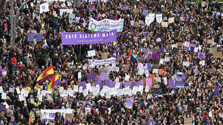 Guerra sin cuartel en España por el 8-M y su papel en la pandemia