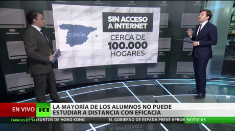 Algunos alumnos no pueden estudiar a distancia en plena pandemia del covid-19