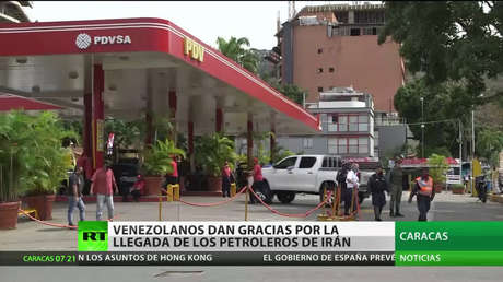 Un cuarto buque iraní con combustible entra en aguas venezolanas pese a las amenazas de EE.UU.