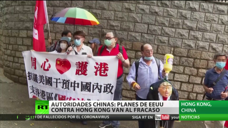 China asegura que los planes de EE.UU. en Hong Kong están condenados al fracaso
