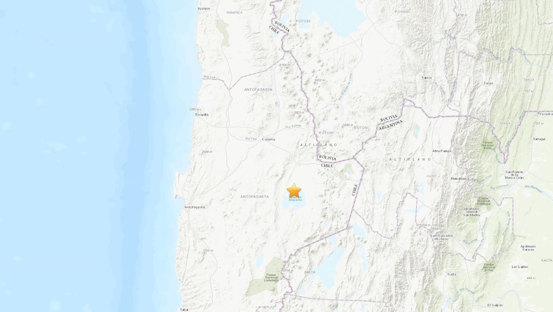 Un sismo de magnitud 6,8 sacude el noroeste de Chile