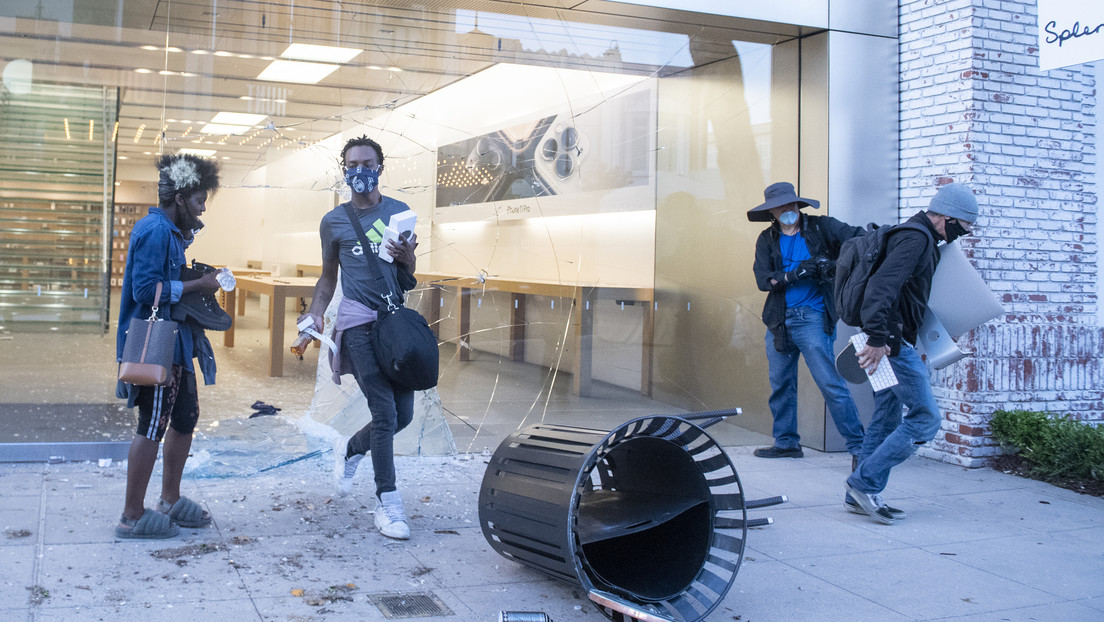 Apple alerta a los saqueadores y desactiva los iPhones robados en medio de los disturbios en EE.UU.